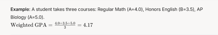 HCPSS Grade Calculator