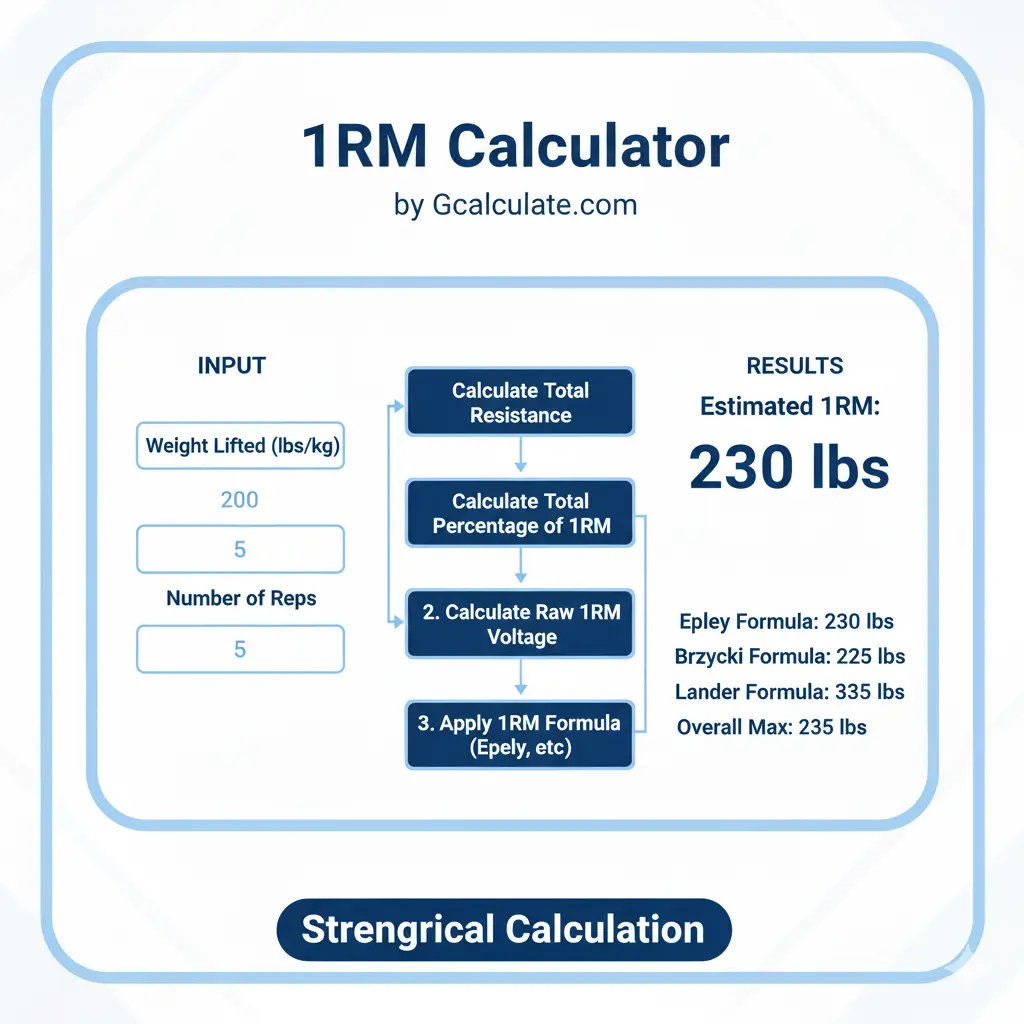 1RM Calculator