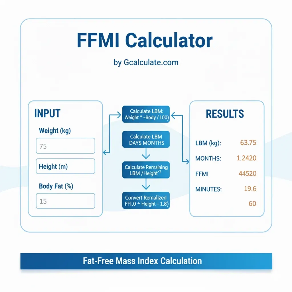 FFMI Calculator - Calculate Your Fat-Free Mass Index